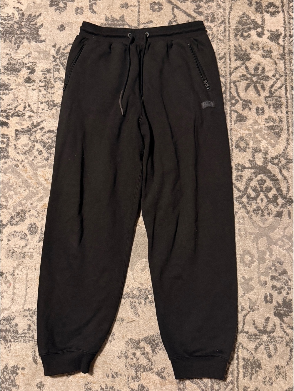 Vans black jogger sweatpants
